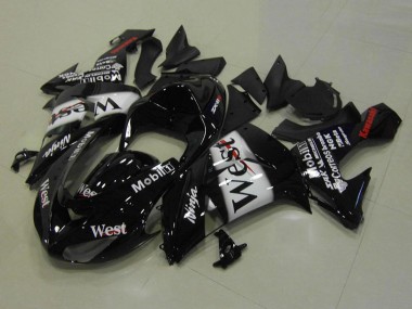 Carenados Moto Kawasaki ZX10R 2006-2007 - Negro Brillante Blanco West Rojo Fabricantes