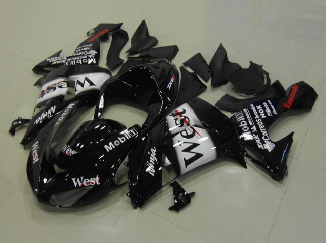 Carenados Moto Kawasaki ZX10R 2006-2007 - Negro Brillante Blanco West Rojo Fabricantes
