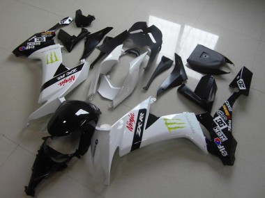 Carenados Moto Kawasaki ZX10R 2008-2010 - Blanco Negro Brillante Rojo Verde Monstruo Fabricantes