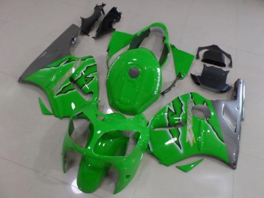 Carenados Moto Kawasaki ZX12R 2000-2001 - Verde Plata Fabricantes