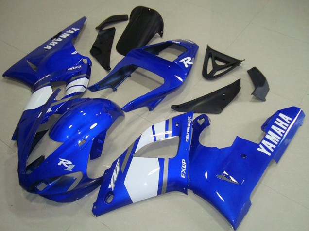 Carenados Moto Yamaha YZF R1 2000-2001 - Azul Blanco Fabricantes