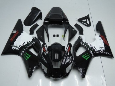 Carenados Moto Yamaha YZF R1 2000-2001 - Negro Brillante Blanco Rojo Verde Monstruo Fabricantes