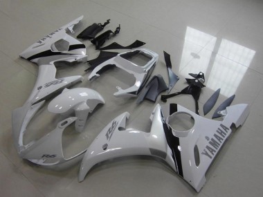 Kits Carenado Moto Yamaha YZF R6 2003-2004 - Blanco Negro Brillante Fabricantes