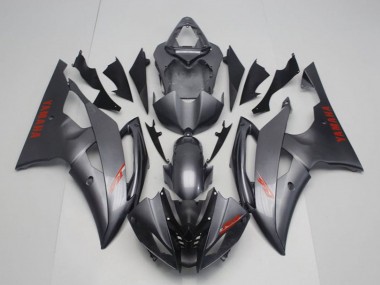Carenado Moto Yamaha YZF R6 2008-2016 - Gris Rojo Calcomanías Fabricantes