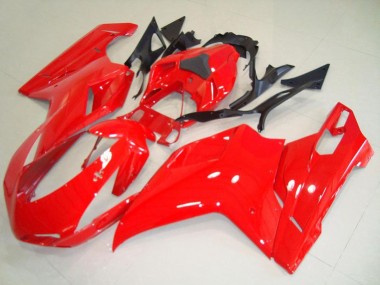 Carenados Moto Ducati 848 1098 1198 2007-2014 - Rojo Fabricantes