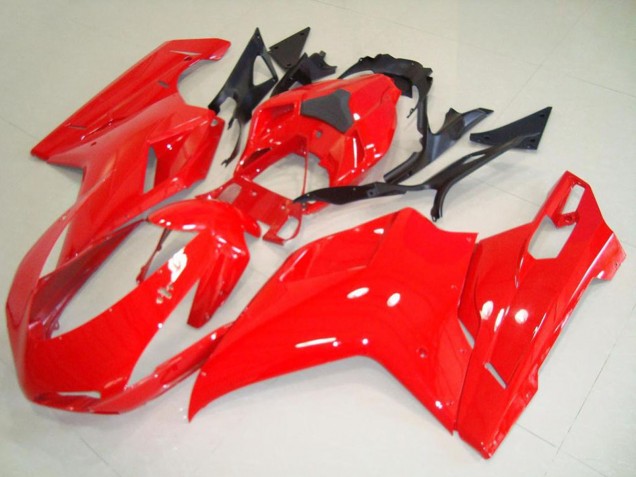 Carenados Moto Ducati 848 1098 1198 2007-2014 - Rojo Fabricantes