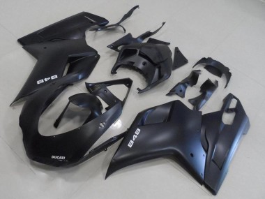 Kits Carenado Moto Ducati 848 2007-2014 - Negro Mate Fabricantes