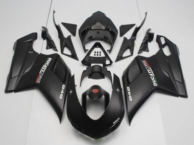 Carenados Moto Ducati 848 2007-2014 - Negro Mate Corse Fabricantes