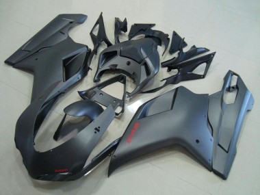Carenado Moto Ducati 848 2007-2014 - Negro Mate Fabricantes