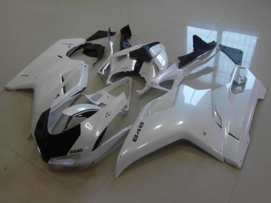Carenados Moto Ducati 848 2007-2014 - Blanco Brillante Fabricantes