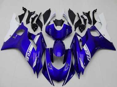 Carenados Moto Yamaha YZF R6 2017-2023 - Blanco Azul Fabricantes