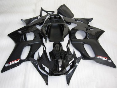 Carenado Moto Yamaha YZF R6 1998-2002 - Negro Brillante Negro Mate Fabricantes