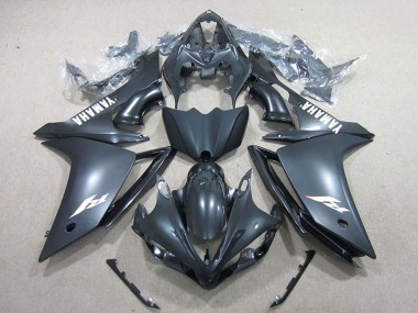 Carenados Moto Yamaha YZF R1 2007-2008 - Negro Mate Blanco Calcomanía Fabricantes