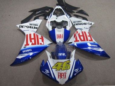 Carenados Moto Yamaha YZF R1 2009-2011 - Blanco Azul Rojo Fiat 46 Fabricantes