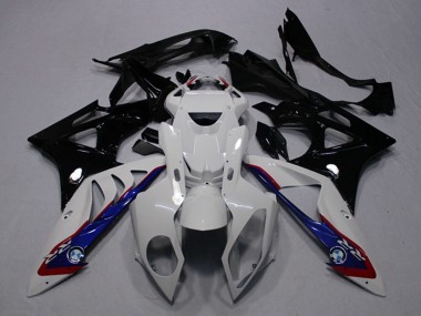Carenados Moto BMW S1000RR 2009-2014 - Blanco Azul Negro Brillante Fabricantes