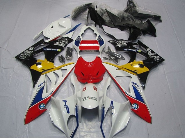 Carenados Moto BMW S1000RR 2009-2014 - Blanco Rojo Amarillo Azul Negro HP Castrol Fabricantes