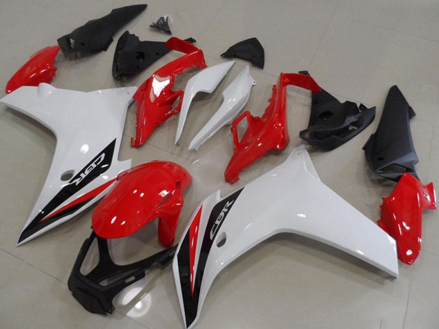 Carenados Moto Honda CBR600F 2011-2013 - Blanco Rojo Negro Brillante Fabricantes