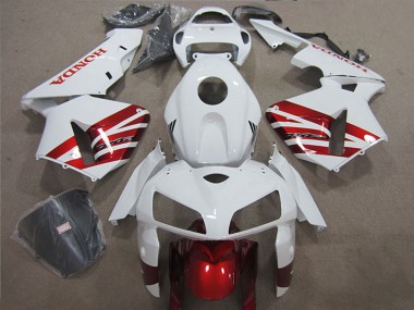 Carenado Moto Honda CBR600RR 2005-2006 - Blanco Rojo Fabricantes