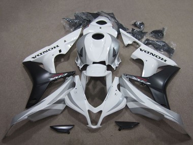 Carenado Moto Honda CBR600RR 2007-2008 - Blanco Negro Mate Fabricantes