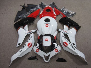 Carenados Moto Honda CBR600RR 2007-2008 - Blanco Rojo Negro Brillante Konica Minolta Fabricantes