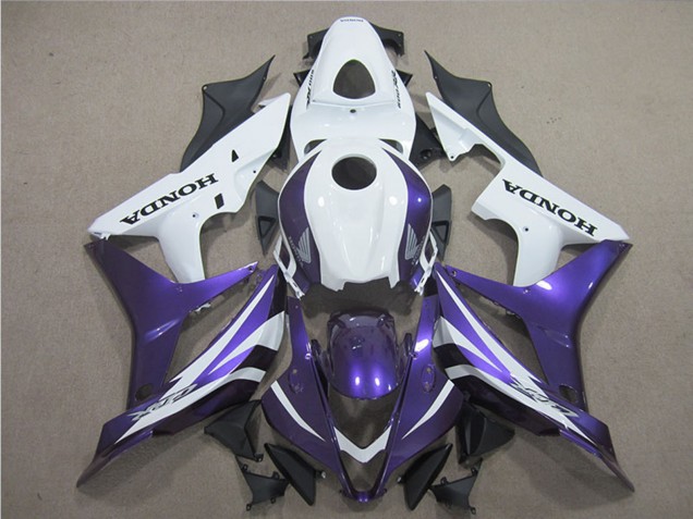 Carenados Moto Honda CBR600RR 2007-2008 - Blanco Púrpura Fabricantes