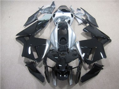 Carenado Moto Honda CBR600RR 2007-2008 - Plata Negro Brillante Fabricantes