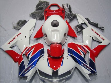 Carenado Moto Honda CBR600RR 2013-2023 - Blanco Rojo Azul HRC Fabricantes