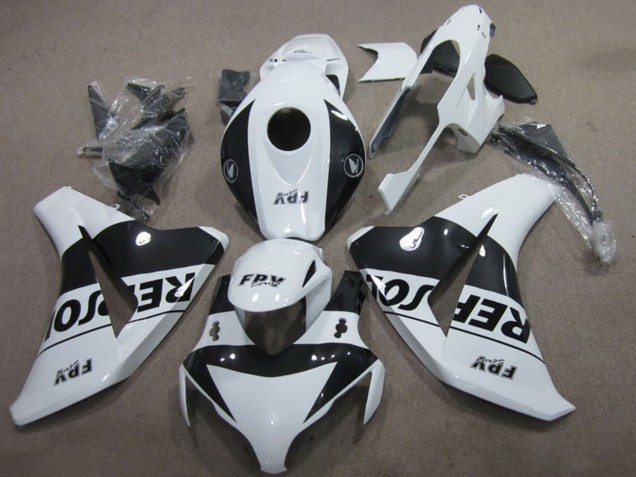 Kits Carenado Moto Honda CBR1000RR 2008-2011 - Blanco Negro Brillante Repsol Fabricantes