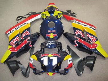 Carenados Moto Honda CBR1000RR 2004-2005 - Amarillo Azul Blanco Rojo Bull Repsol 11 Fabricantes
