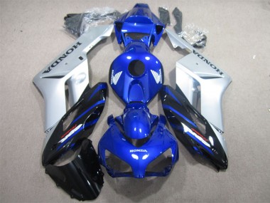 Carenados Moto Honda CBR600 F4i 2001-2003 - Plata Azul Negro Brillante Fabricantes