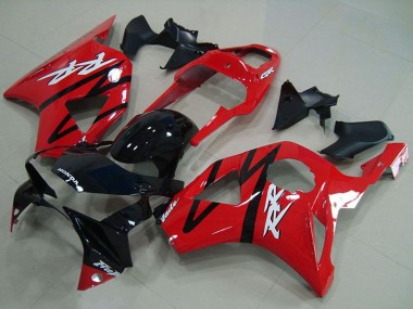Carenados Moto Honda CBR900RR 954 2002-2003 - Rojo Negro Brillante Raya Fabricantes