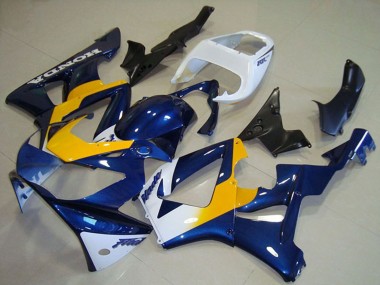 Carenados Moto Honda CBR900RR 929 2000-2001 - Blanco Azul Amarillo Fabricantes