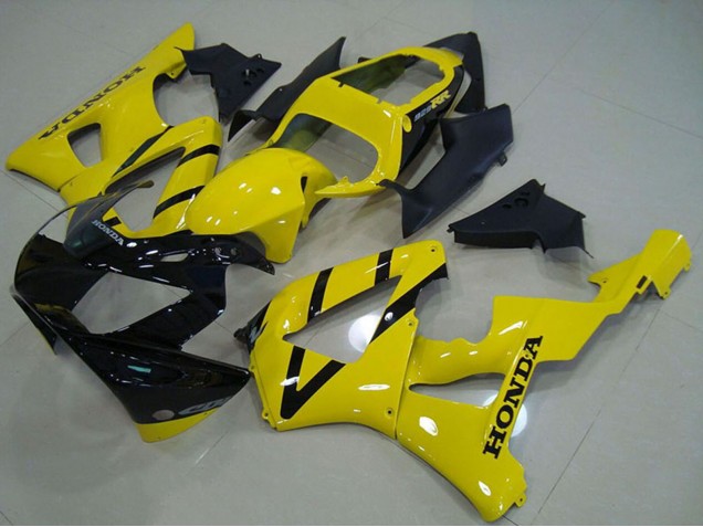 Carenado Moto Honda CBR900RR 929 2000-2001 - Amarillo Negro Brillante Fabricantes