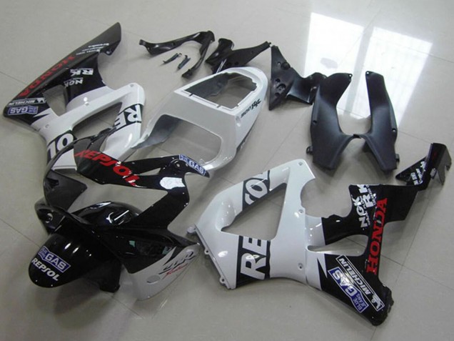 Carenados Moto Honda CBR900RR 929 2000-2001 - Blanco Negro Brillante Rojo Repsol Fabricantes