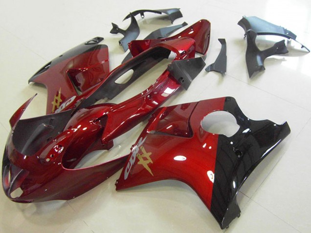 Carenados Moto Honda CBR1100XX Blackbird 1996-2007 - Rojo Caramelo Negro Brillante Fabricantes