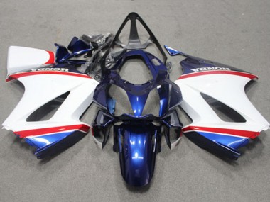 Carenado Moto Honda VFR 800 2002-2013 - Blanco Azul Rojo Fabricantes