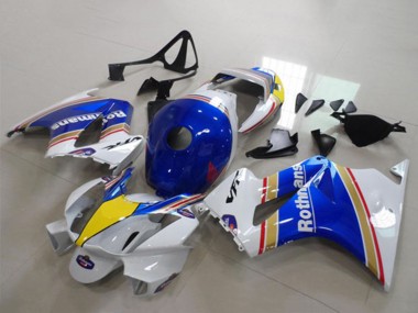 Carenados Moto Honda VFR 800 2002-2013 - Blanco Azul Amarillo Rothmans Fabricantes