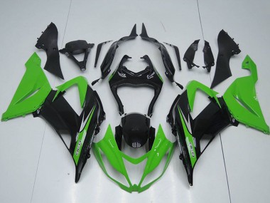 Kits Carenados Moto Kawasaki ZX6R 2013-2018 - Verde Negro Brillante Fabricantes