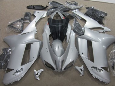 Carenados Moto Kawasaki ZX6R 2007-2008 - Plata Fabricantes