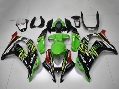 Carenados Moto Kawasaki ZX10R 2016-2020 - Verde Amarillo Rojo Blanco Negro Monstruo Fabricantes