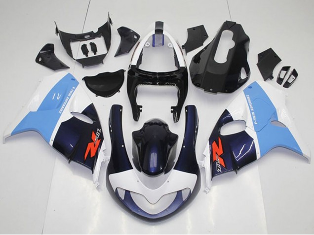 Carenados Moto Suzuki TL1000R 1998-2003 - Blanco Azul Claro Negro Fabricantes