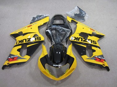 Carenados Moto Suzuki GSXR 600 2001-2003 - Amarillo Negro Fabricantes