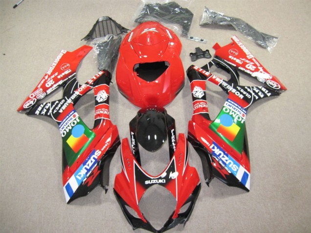 Carenados Moto Suzuki GSXR 600 2004-2005 - Rojo Azul Verde Negro JOMO Fabricantes