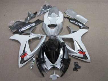 Carenados Moto Suzuki GSXR 600 2006-2007 - Blanco Plata Negro Brillante Rojo Fabricantes