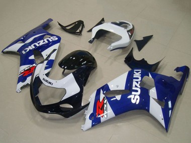 Carenados Moto Suzuki GSXR 750 2001-2003 - Azul Blanco Fabricantes