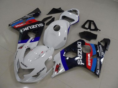 Carenados Moto Suzuki GSXR 750 2004-2005 - Blanco Azul Rojo Negro Motul Fabricantes