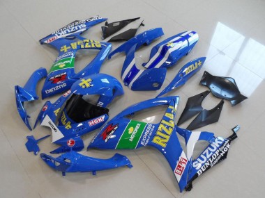 Carenados Moto Suzuki GSXR 750 2006-2007 - Azul Blanco Verde Negro Oro Rizla Fabricantes
