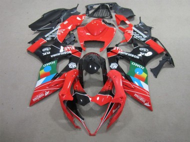 Carenados Moto Suzuki GSXR 1000 2005-2006 - Rojo Negro Azul Blanco Verde Fabricantes