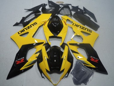 Carenado Moto Suzuki GSXR 1000 2005-2006 - Amarillo Negro Brillante Fabricantes