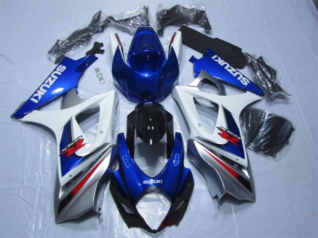 Carenados Moto Suzuki GSXR 1000 2007-2008 - Azul Blanco Rojo Fabricantes